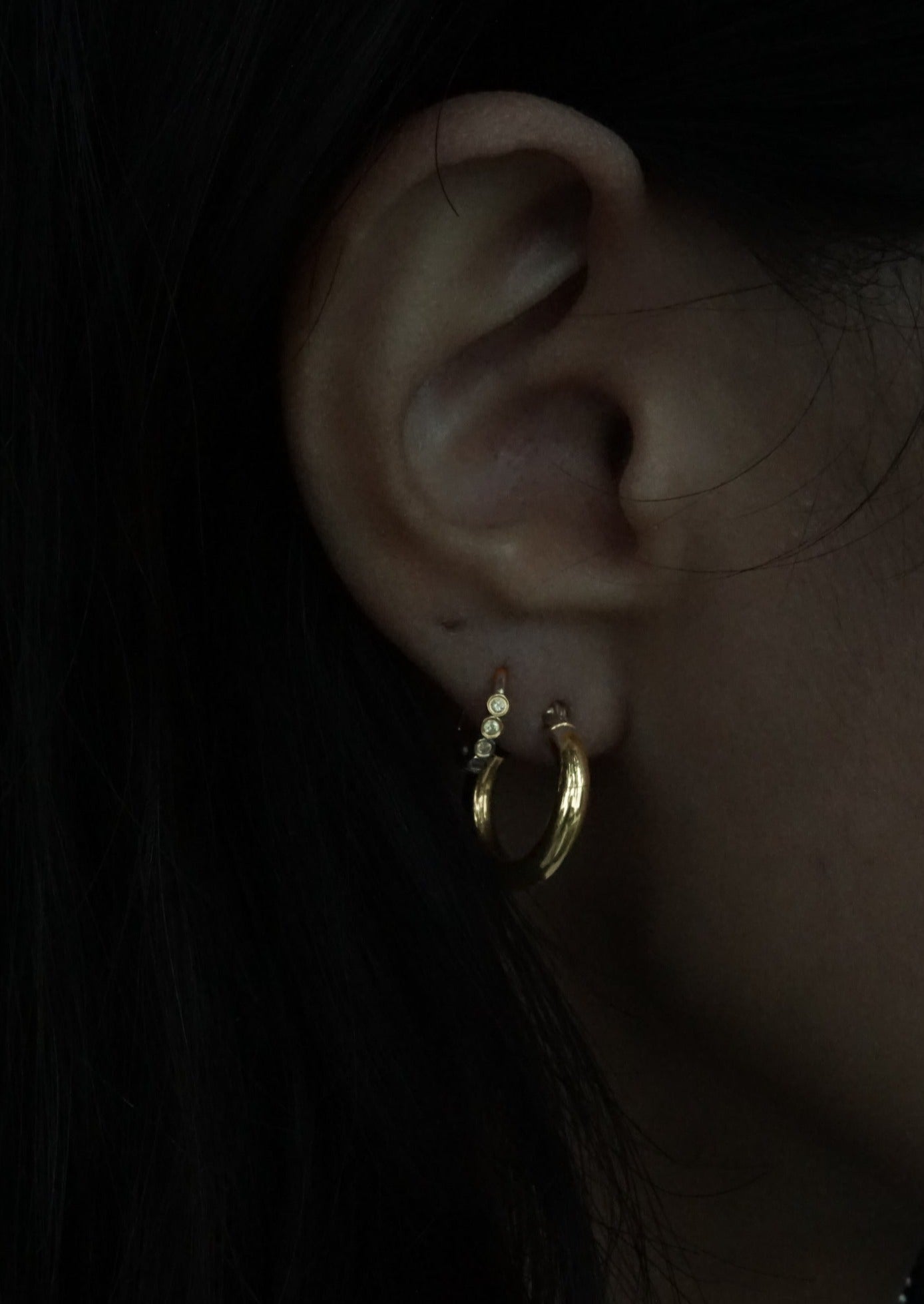 10k Gold Small Hoops