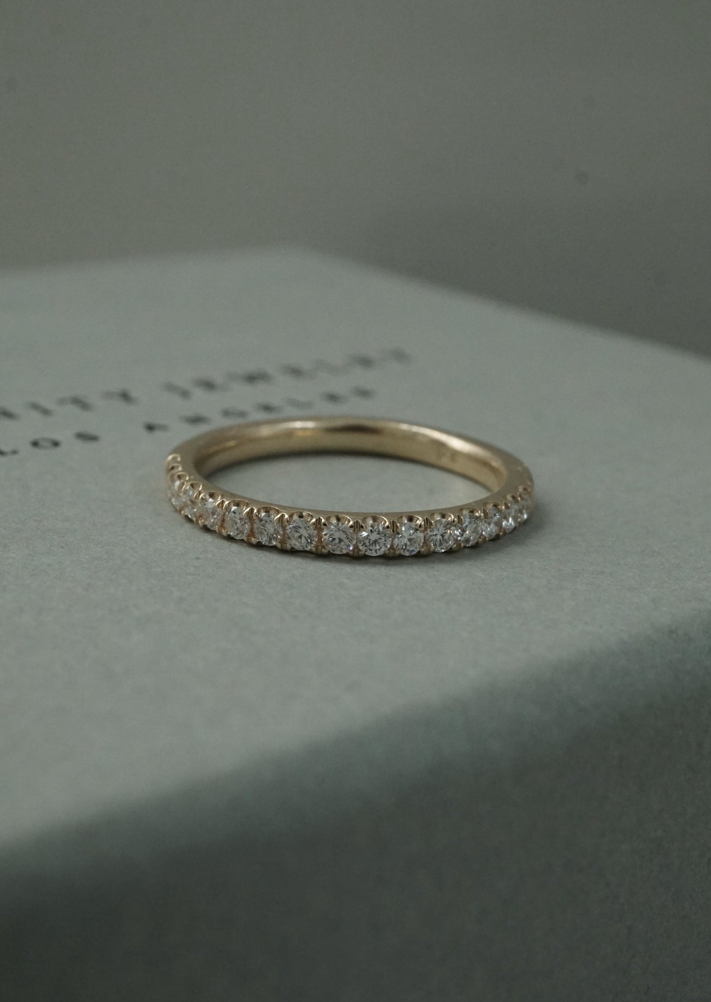 Pavé Diamond Wedding Band (2mm)