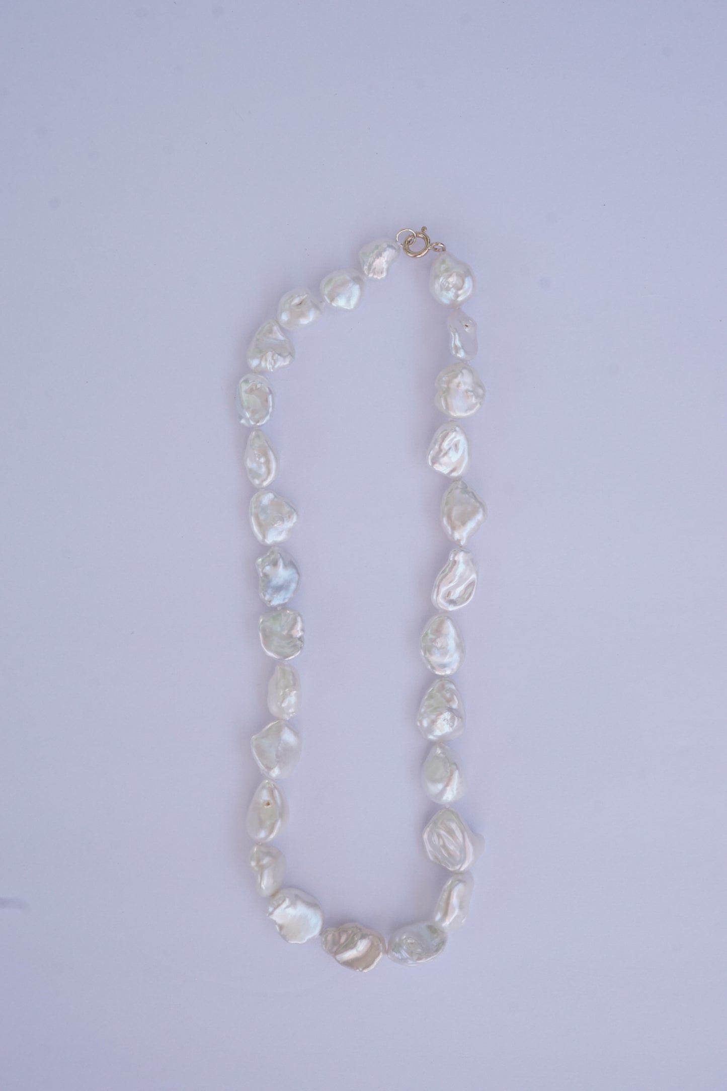 14k Gold Unique Pearl Necklaces